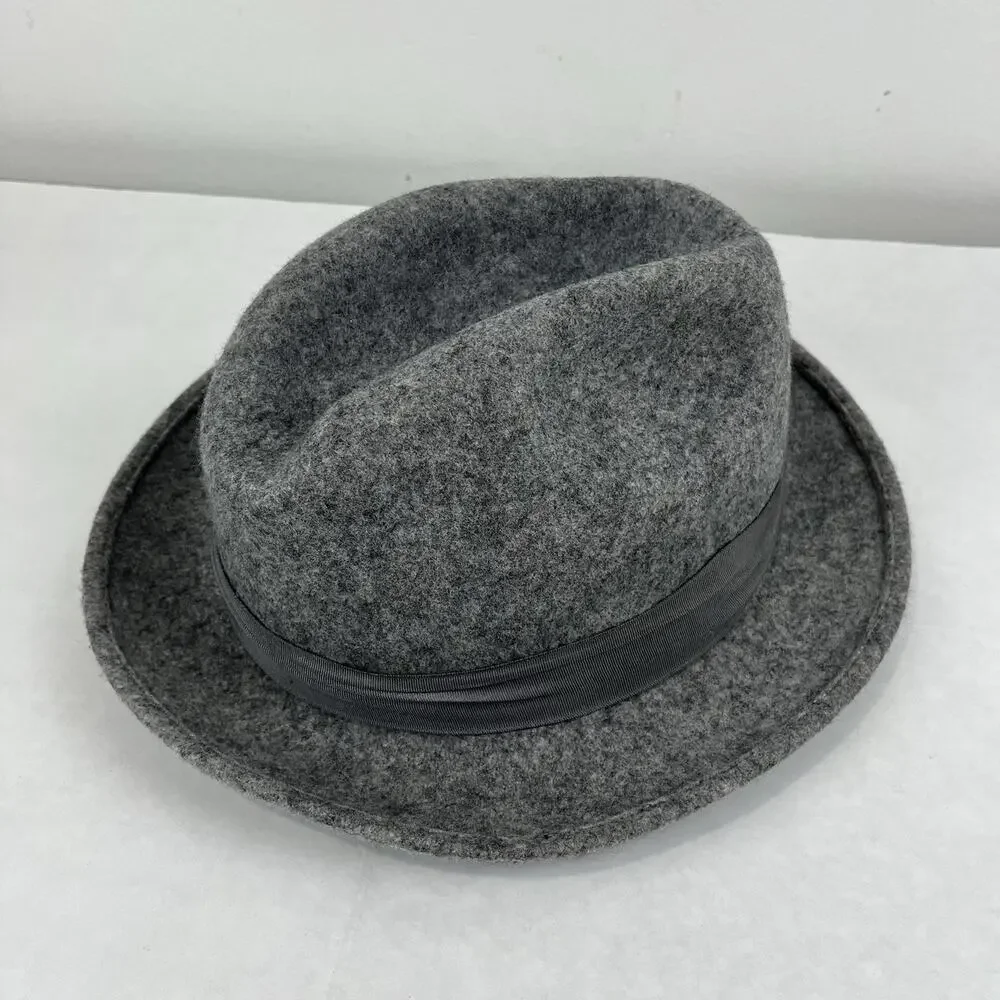 Charcoal Brim Hat Size XL Wool Felt The Tempo Pamoa Wool Felt PMW21B